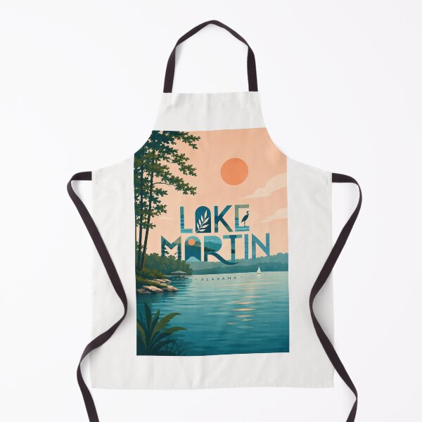 Item preview, Lake Martin Alabama Tallapoosa River Scenic Waterfront designed and sold by Places On Earth.