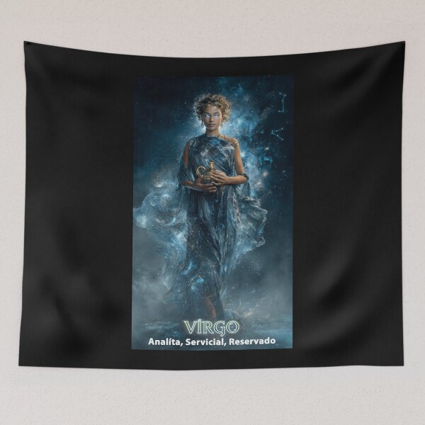 Item preview, Virgo Zodiac Sign – Aesthetic Minimalist Astrology Art designed and sold by Lifeisanimage.