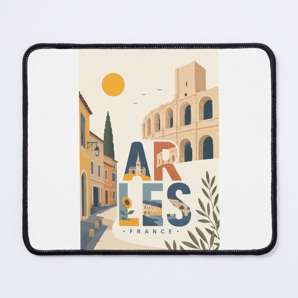 Item preview, Arles Provence France Roman Heritage and Camargue Gateway designed and sold by Places On Earth.