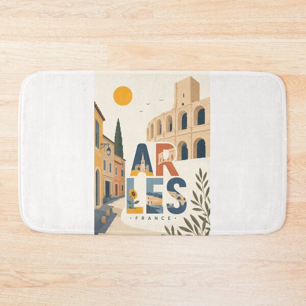 Item preview, Arles Provence France Roman Heritage and Camargue Gateway designed and sold by Places On Earth.