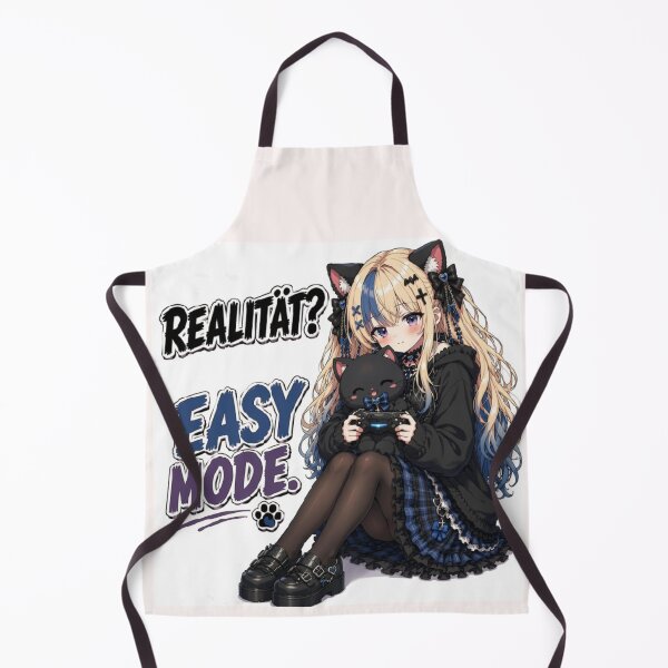 Item preview, Reality? Easy mode. | Funny anime gamer quote designed and sold by Revyra Design .
