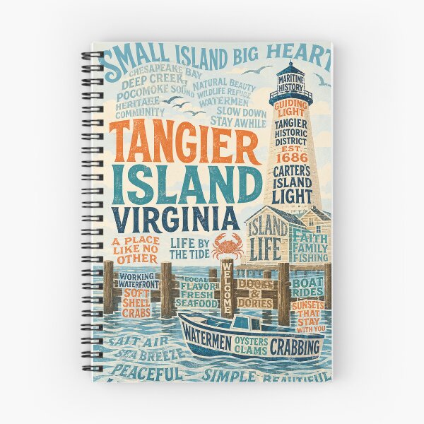 Item preview, Tangier Island Virginia Chesapeake Bay Maritime Heritage designed and sold by Places On Earth.
