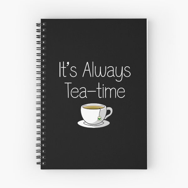 Item preview, It's Always Tea Time- Black edition designed and sold by omenastore.
