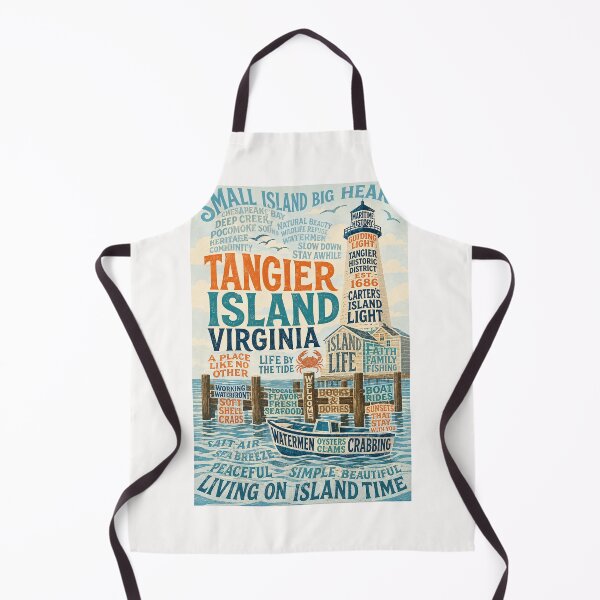 Item preview, Tangier Island Virginia Chesapeake Bay Maritime Heritage designed and sold by Places On Earth.