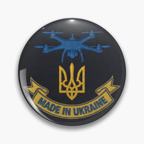 Item preview, Ukraine FPV Drone Morale Patch - Made in Ukraine Trident Tryzub designed and sold by john00ivy.