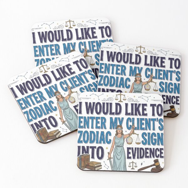 Item preview, I Would Like to Enter My Client's Zodiac Sign Into Evidence designed and sold by StellarPro.