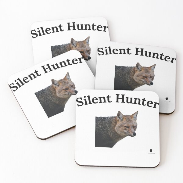 Item preview, Silent Hunter | Realistic Gray Fox designed and sold by Bwolf1956.
