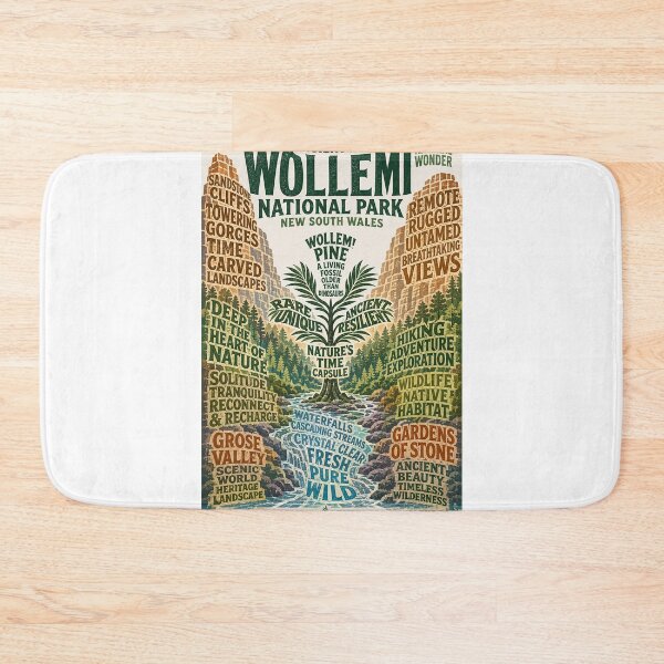 Item preview, Wollemi National Park Ancient Wollemi Pine and Gardens of Stone New South Wales designed and sold by Aryabek.