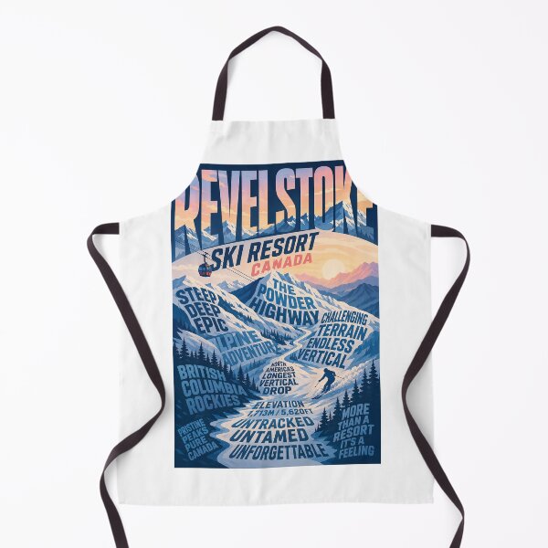 Item preview, Revelstoke Ski Resort British Columbia Canadian Rockies Alpine Adventure designed and sold by Aryabek.