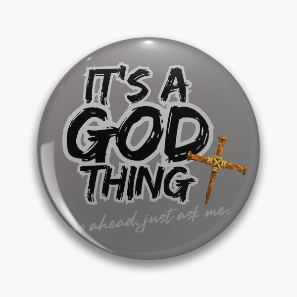 Item preview, It's a GOD thing - black designed and sold by Cane & Abel Creations ..