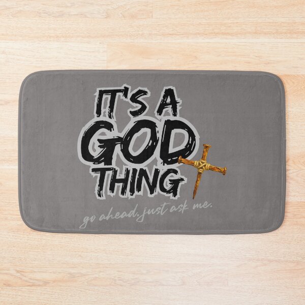 Item preview, It's a GOD thing - black designed and sold by Cane & Abel Creations ..