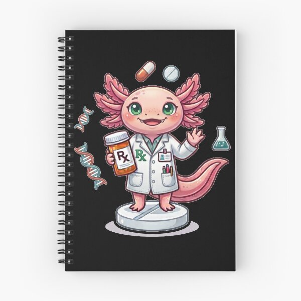 Item preview, Cute Pharmacist Axolotl – Kawaii Pharmacy Mascot | Pharmacy Student Gift designed and sold by ElShubrawy.