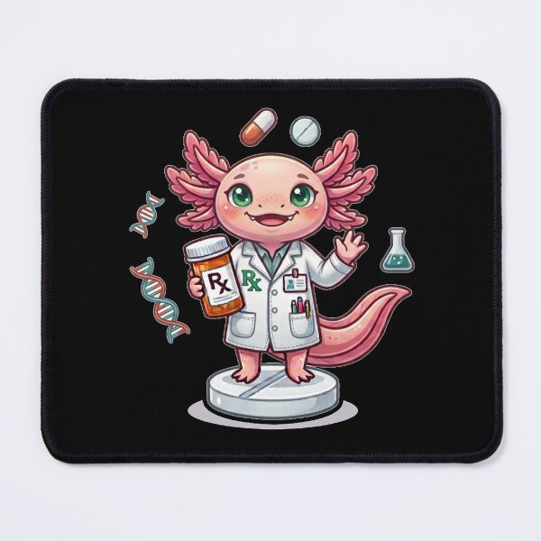 Item preview, Cute Pharmacist Axolotl – Kawaii Pharmacy Mascot | Pharmacy Student Gift designed and sold by ElShubrawy.
