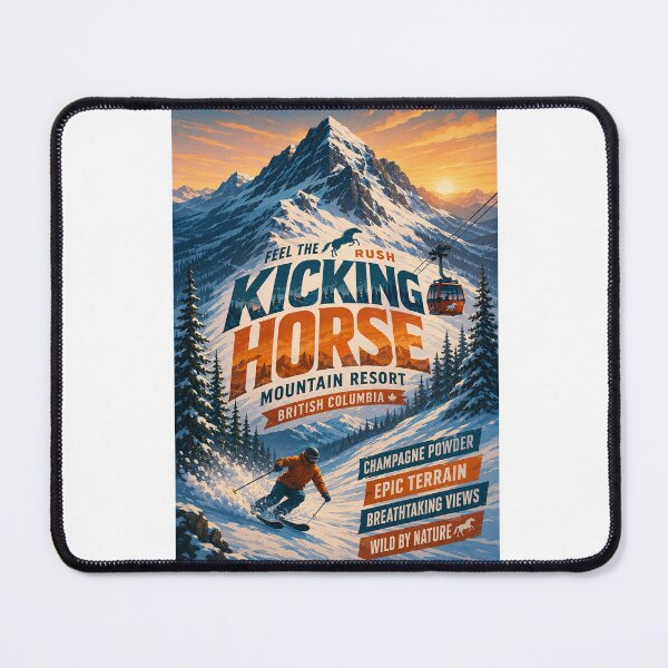 Item preview, Kicking Horse Mountain Resort British Columbia Purcell Mountains Adventure designed and sold by Aryabek.