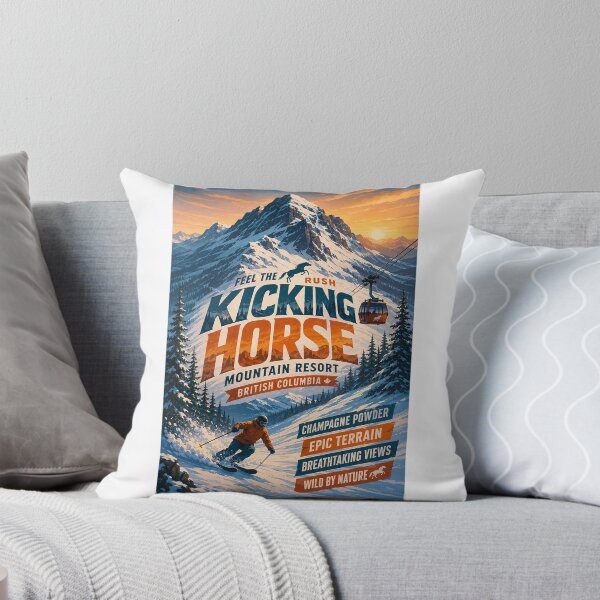 Item preview, Kicking Horse Mountain Resort British Columbia Purcell Mountains Adventure designed and sold by Aryabek.