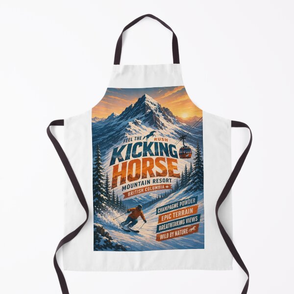Item preview, Kicking Horse Mountain Resort British Columbia Purcell Mountains Adventure designed and sold by Aryabek.