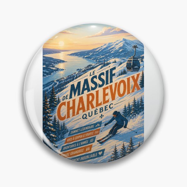 Item preview, Le Massif de Charlevoix Québec Saint Lawrence River Mountain Panorama designed and sold by Aryabek.