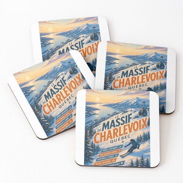 Item preview, Le Massif de Charlevoix Québec Saint Lawrence River Mountain Panorama designed and sold by Aryabek.