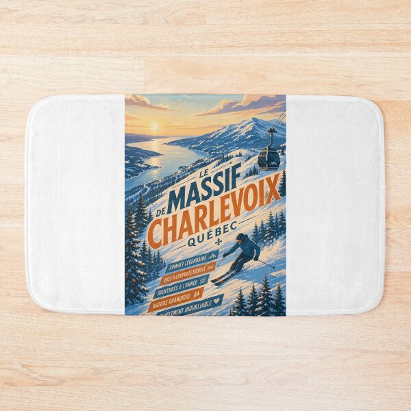 Item preview, Le Massif de Charlevoix Québec Saint Lawrence River Mountain Panorama designed and sold by Aryabek.