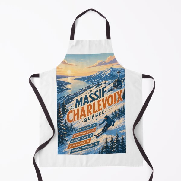 Item preview, Le Massif de Charlevoix Québec Saint Lawrence River Mountain Panorama designed and sold by Aryabek.