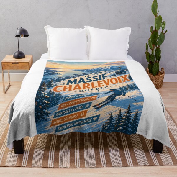 Item preview, Le Massif de Charlevoix Québec Saint Lawrence River Mountain Panorama designed and sold by Aryabek.