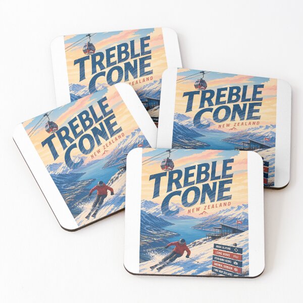 Item preview, Treble Cone Wanaka Otago Southern Alps New Zealand designed and sold by Aryabek.