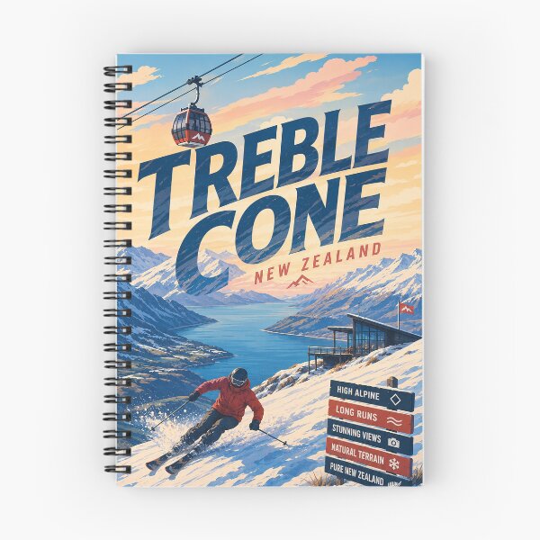 Item preview, Treble Cone Wanaka Otago Southern Alps New Zealand designed and sold by Aryabek.
