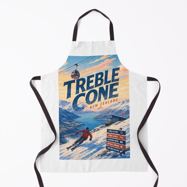 Item preview, Treble Cone Wanaka Otago Southern Alps New Zealand designed and sold by Aryabek.