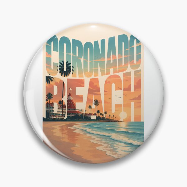 Item preview, Coronado Beach San Diego California Pacific Coast Landmark designed and sold by Aryabek.