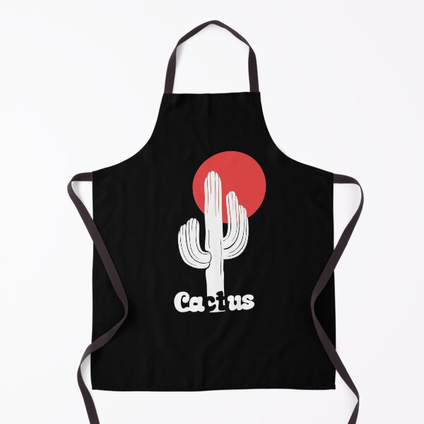 Item preview, White Cactus and Vintage Red Sun designed and sold by AtelierNostalgie.