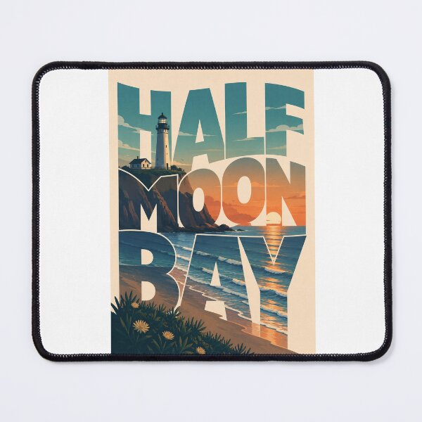 Item preview, Half Moon Bay California Pacific Coast Lighthouse Sunset designed and sold by Aryabek.