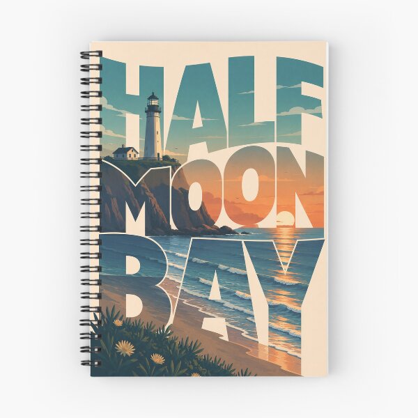 Item preview, Half Moon Bay California Pacific Coast Lighthouse Sunset designed and sold by Aryabek.