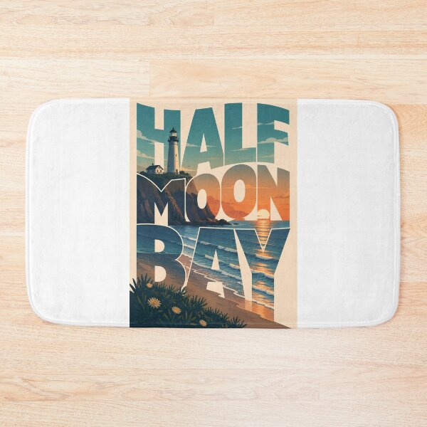 Item preview, Half Moon Bay California Pacific Coast Lighthouse Sunset designed and sold by Aryabek.