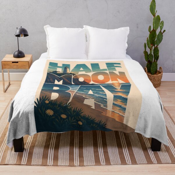 Item preview, Half Moon Bay California Pacific Coast Lighthouse Sunset designed and sold by Aryabek.