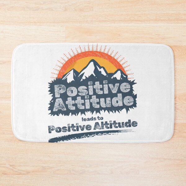 Item preview, Positive Attitude leads to Positive Altitude designed and sold by AlaskaExtreme.