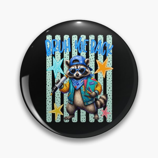 Item preview, Bruh We Back Raccoon designed and sold by Cravens-Museum.