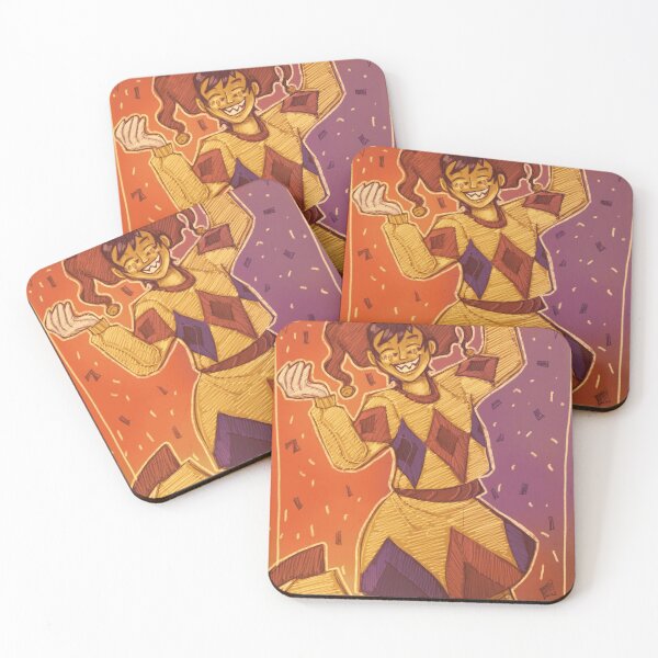 Item preview, Retro Medieval Juggling Jester in Yellow and Purple designed and sold by Grim-Glow.
