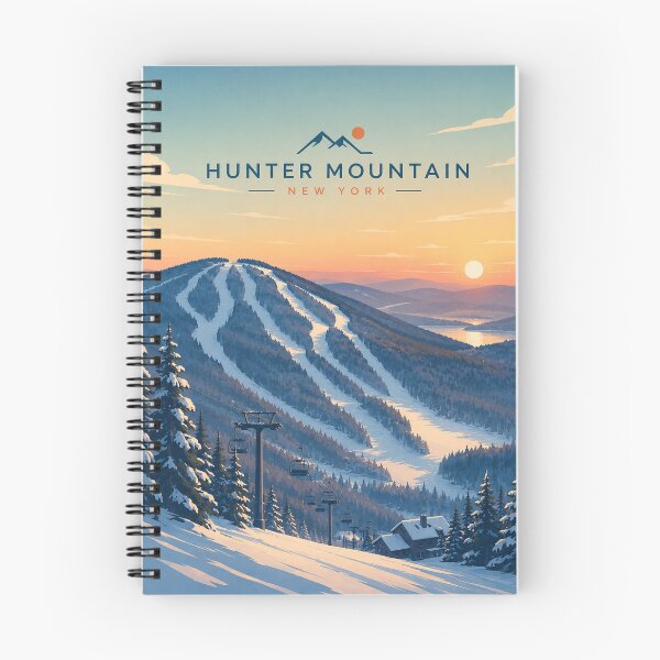 Aperçu de l'œuvre Montagne Hunter, Catskills, New York, destination de ski pittoresque créée et vendue par Aryabek.