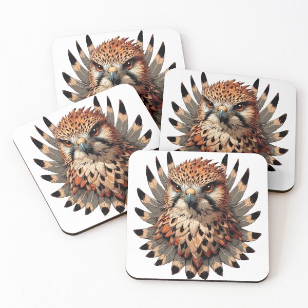 Item preview, Feathered Falcon Spirit Crest designed and sold by nikkolaus.