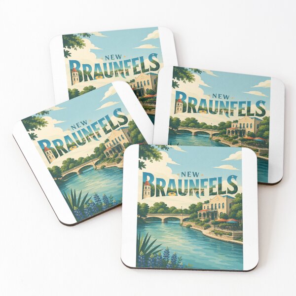 Item preview, New Braunfels Texas Guadalupe River Hill Country Landmark designed and sold by Aryabek.