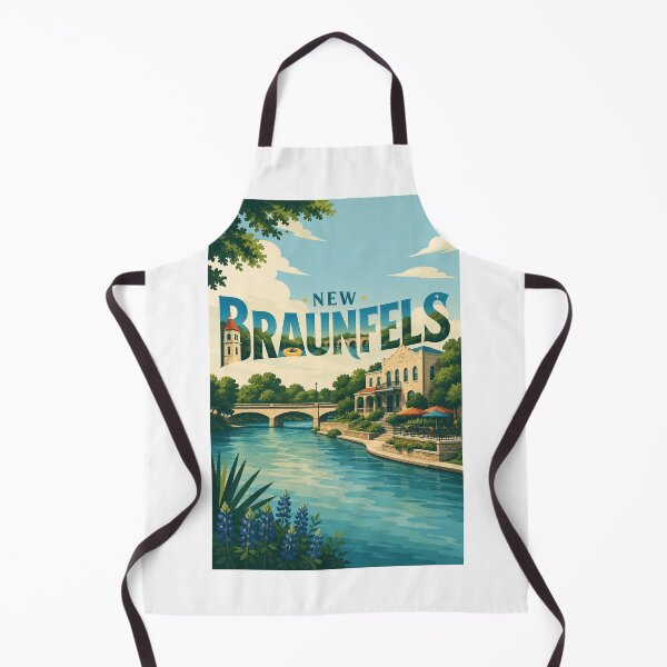 Item preview, New Braunfels Texas Guadalupe River Hill Country Landmark designed and sold by Aryabek.