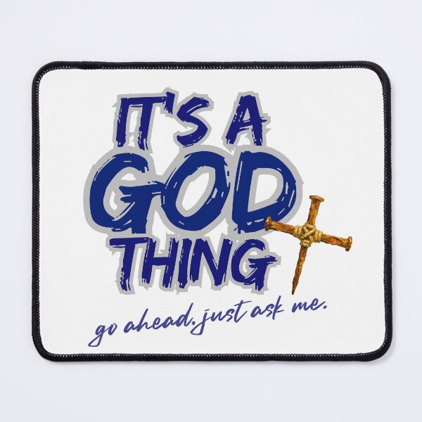 Item preview, It's a GOD thing - blueberry designed and sold by Cane & Abel Creations ..