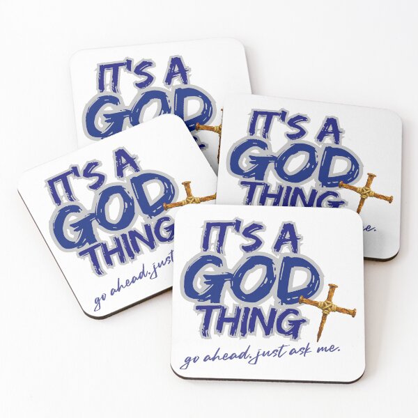 Item preview, It's a GOD thing - blueberry designed and sold by Cane & Abel Creations ..