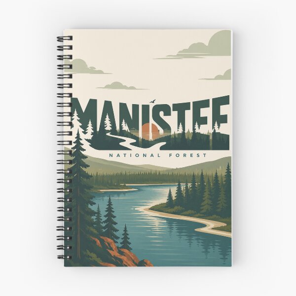 Item preview, Manistee National Forest Michigan Great Lakes Woodland Landscape designed and sold by Aryabek.
