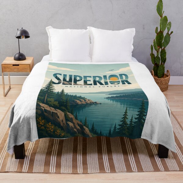 Item preview, Superior National Forest Minnesota Boundary Waters Wilderness designed and sold by Aryabek.