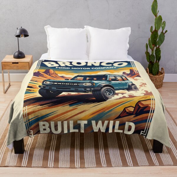 Item preview, Ford Bronco Vintage Style Poster designed and sold by Dimensionality.