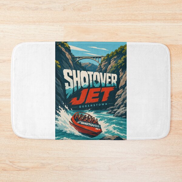 Item preview, Shotover Jet Queenstown Otago Adventure on Shotover River designed and sold by Aryabek.