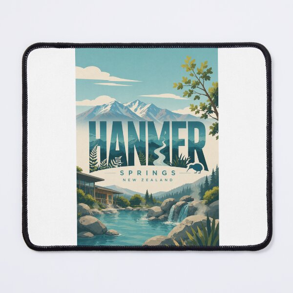 Item preview, Hanmer Springs Canterbury New Zealand Alpine Thermal Retreat designed and sold by Aryabek.