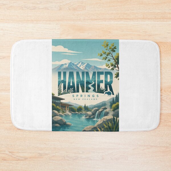 Item preview, Hanmer Springs Canterbury New Zealand Alpine Thermal Retreat designed and sold by Aryabek.