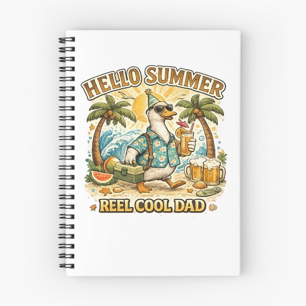 Item preview, Reel Cool Dad funny summer Duck  designed and sold by QuiteOrbit.